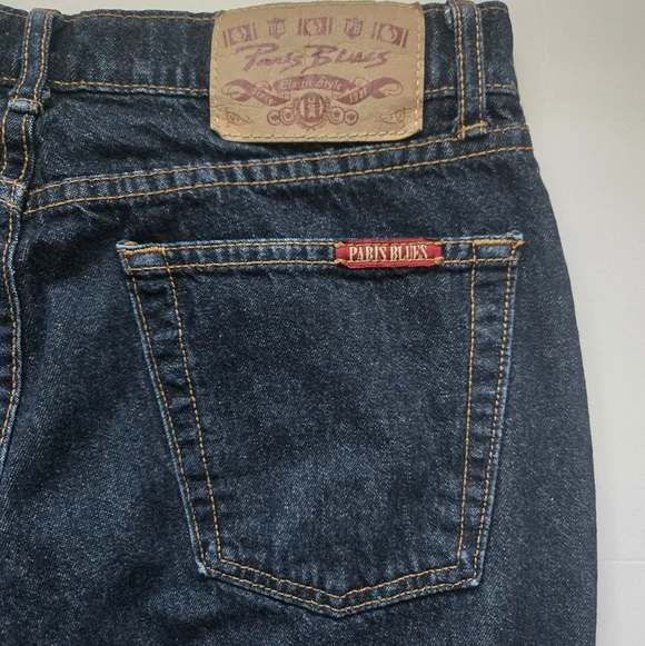 Paris Blues Classic Blue Flared Women Jeans.Size 9 (30) - Picture 12 of 14